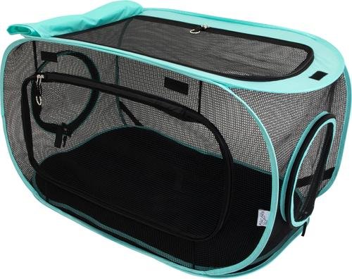 Kitty City Outdoor Kennel Catio with mesh sides