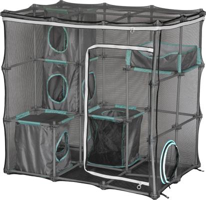 Kitty City Outdoor Mega Catio Kit mesh play enclosure